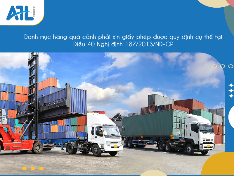 dịch vụ quá cảnh hàng hóa