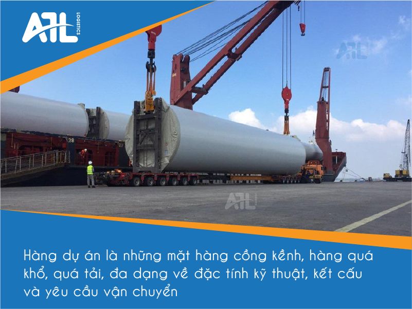 Vận chuyển hàng dự án