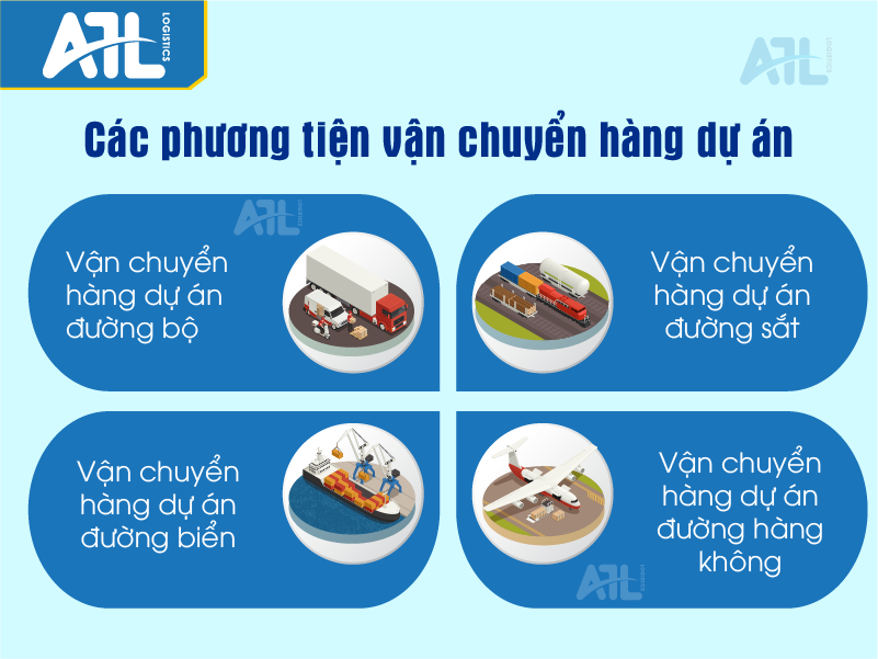 vận chuyển hàng dự án