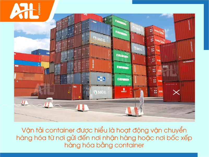 dịch vụ vận tải container