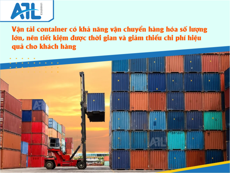 dịch vụ vận tải container