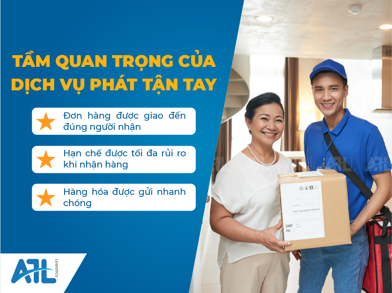 dịch vụ phát tận tay