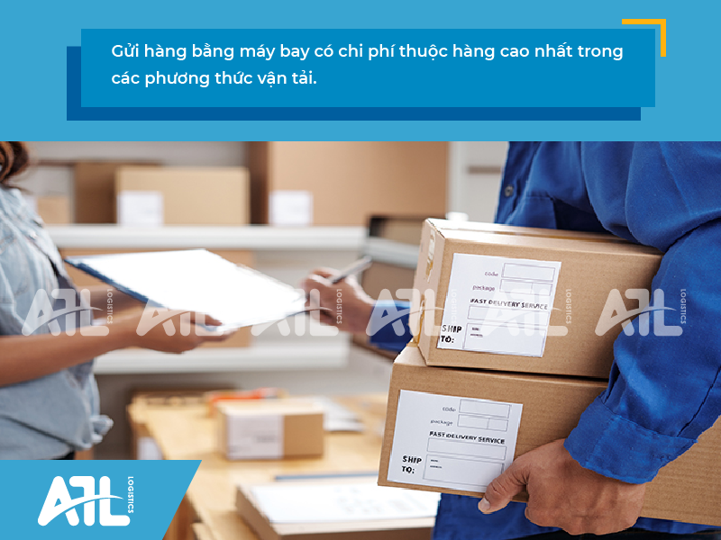 gửi hàng bằng máy bay