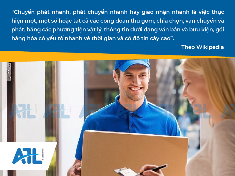 quy trình chuyển phát nhanh