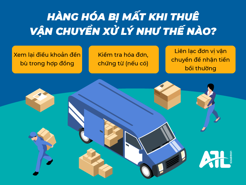 Hàng hóa bị mất khi thuê vận chuyển xử lý như thế nào