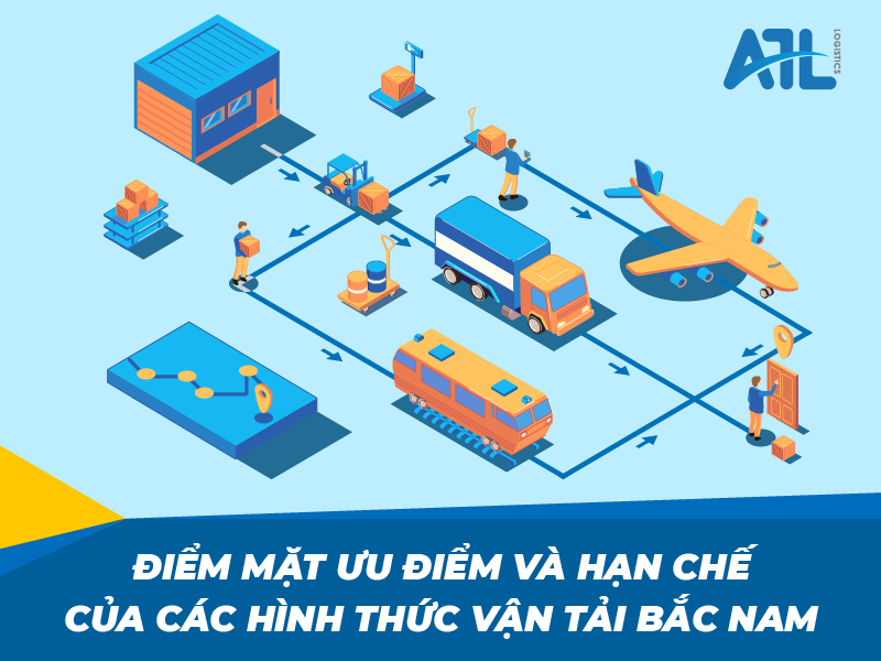 Các hình thức vận tải Bắc Nam