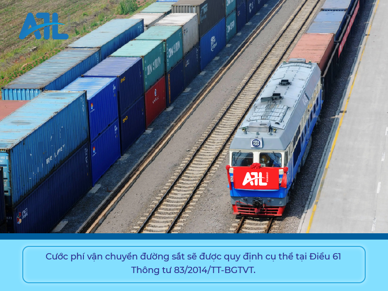 Cách tính giá vận chuyển đường sắt