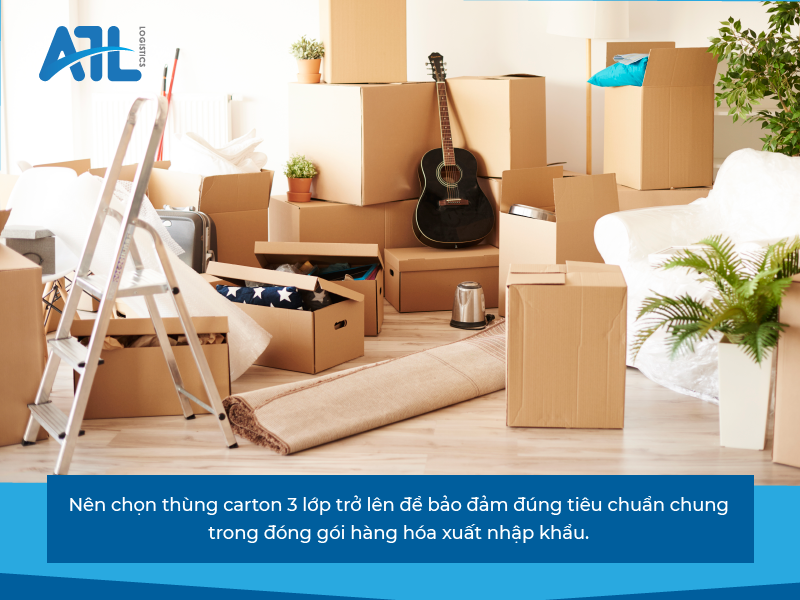 Chọn thùng carton để gửi hàng