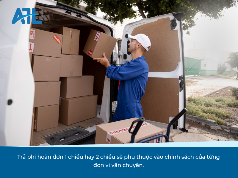 Đối với đơn hàng hoàn thì người gửi phải trả chi phí một đầu hay hai đầu