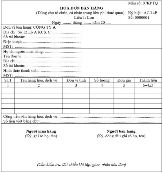 giấy tờ khi vận chuyển trong nước