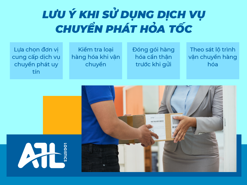 Khi nào nên sử dụng chuyển phát hỏa tốc