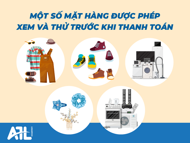 Người nhận được xem và thử sản phẩm khi nào?