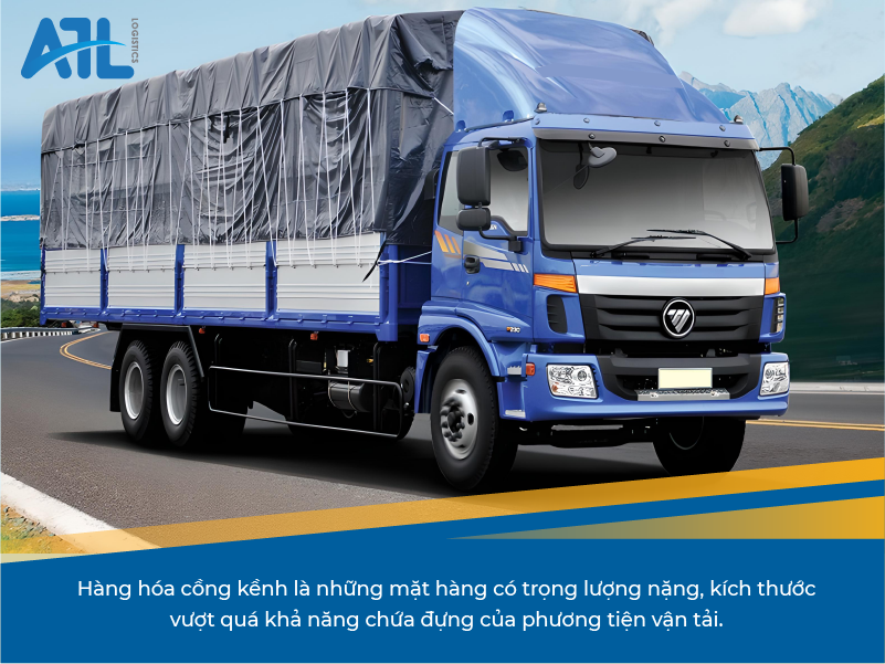 Vận chuyển hàng hóa nặng, cồng kềnh